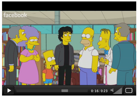 Neil Gaiman on the Simpsons